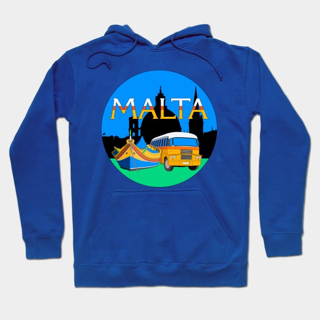 Malta Hoodie by Darío Lafuente